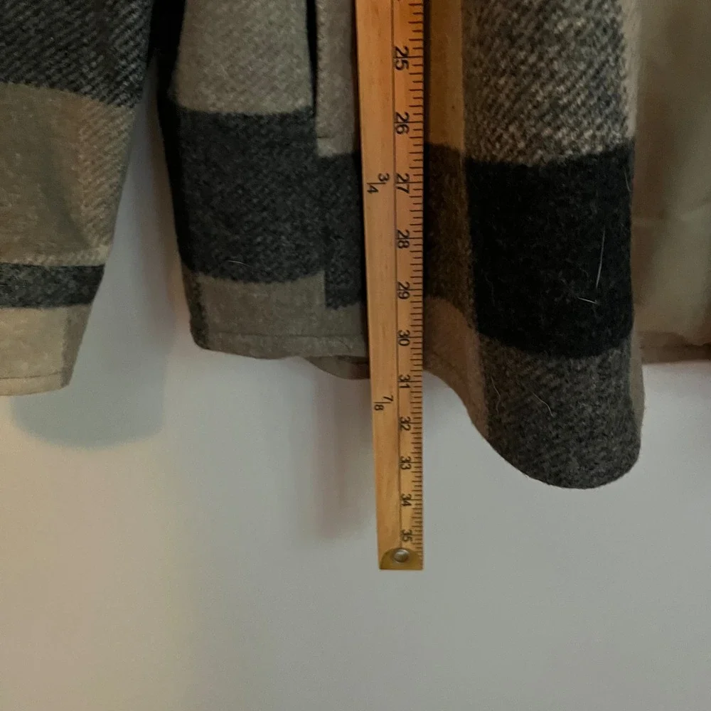 Banana Republic Men Heritage XL Buffalo Plaid Shirt Jacket Lined Shacket
